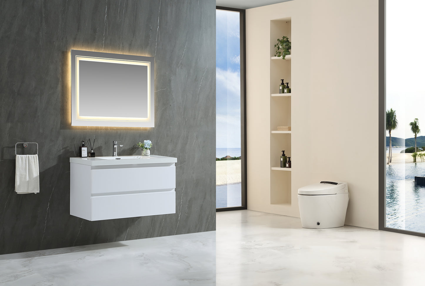 BRC-F2036-WH - White
